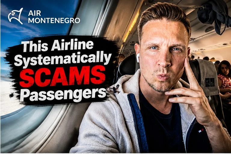 FRAUD! How Air Montenegro is Systematically Scamming Passengers