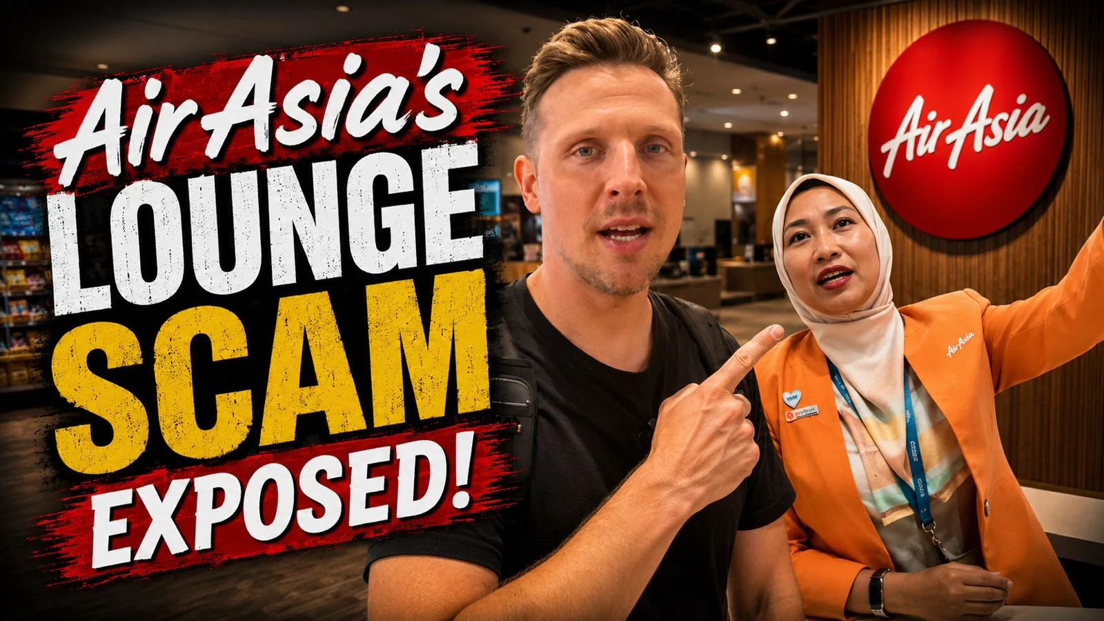 AirAsia Lounge Scam